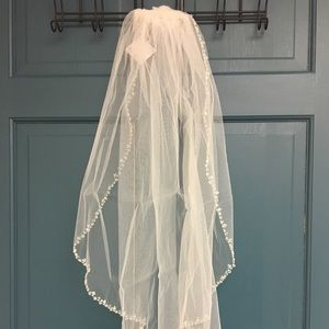 Beautiful bridal veil